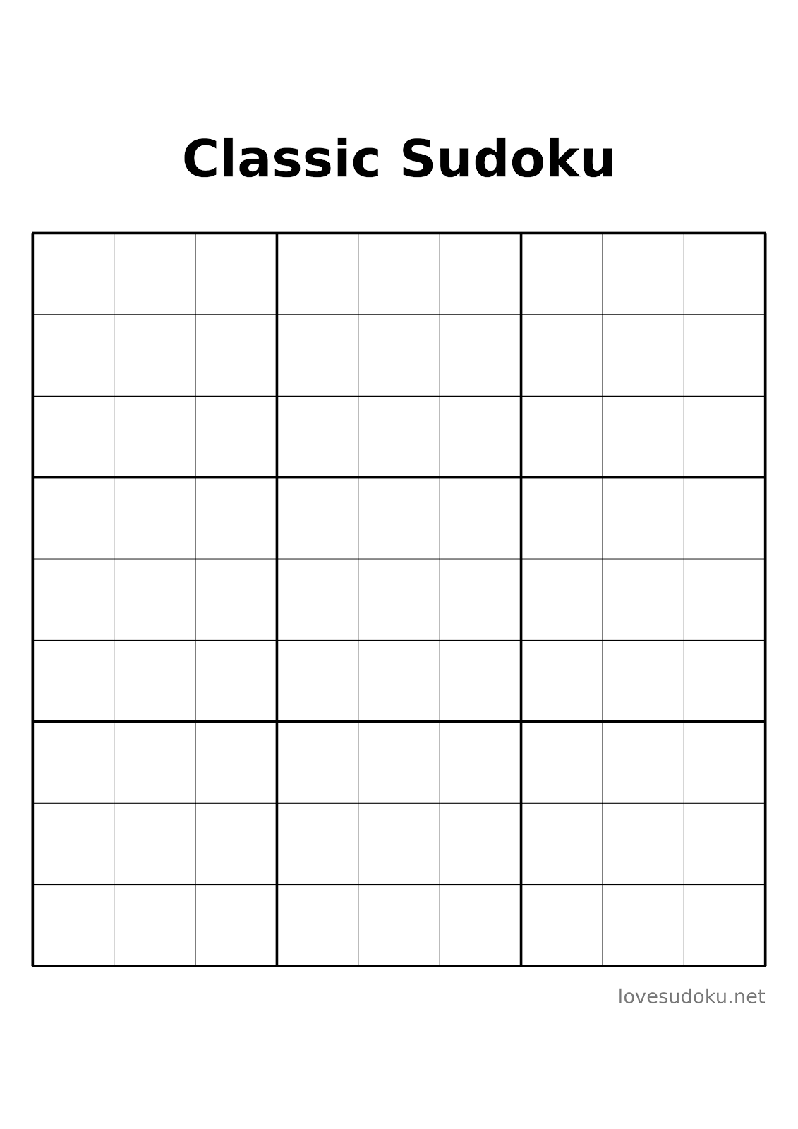 sudoku puzzles and answers